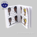 Diseño personalizado Libro de pegatinas reutilizables de niños motivadores